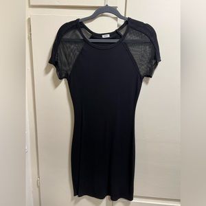 Garage Black Bodycon Dress